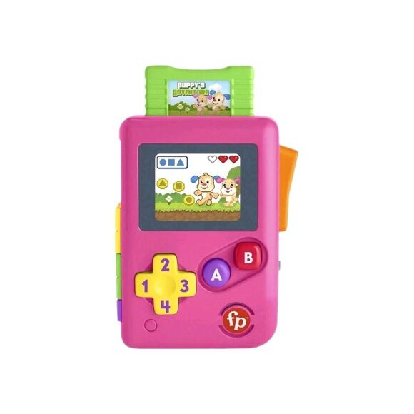Fisher-Price Laugh Learn Lil' Gamer Pink (6-36M) Toddler/Baby Interactive Toy - Picture 2 of 6